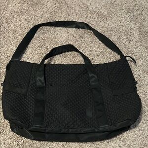 BOGO Black Quilted Women’s Travel Bag